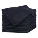 Express Carwash Black 250GSM Terry Microfiber Towels in Full Cases