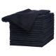 Express Carwash Black 300GSM Terry Microfiber Towels in Full Cases